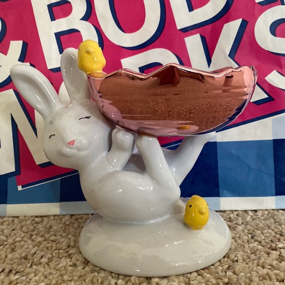 Bath & Body Works Accents Bath And Body Works Easter Bunny Candle Holder Poshmark